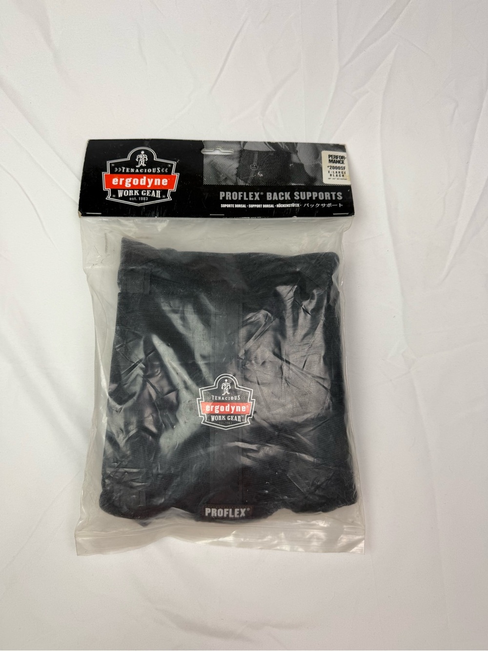 Ergodyne Proflex Back Support Undershirt - Black